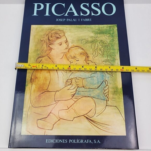 Picasso Josep Fabre Ediciones Poligrafa Vintage 1985 Hardcover Art Book Unread - Picture 11 of 11